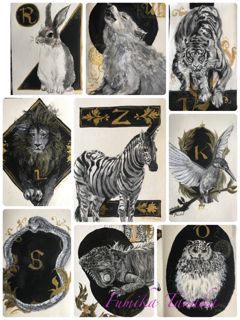 alphabet animal